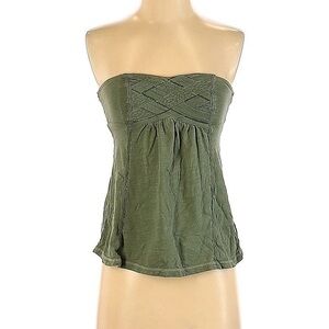 Y2K Retro AEO Sage Braided Tube Top